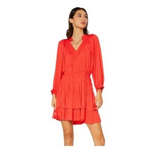 Current air Cecile Smocked Mini Dress